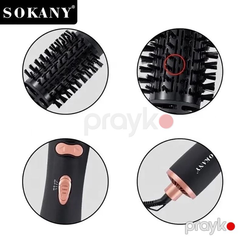 Sokany SK-15006 Çoxfunksiyalı Saç Feni Saç Şəkilləndirici Fen Saç Quruducu Daraqlı Fen 1200W — Fən, Bakı (3)