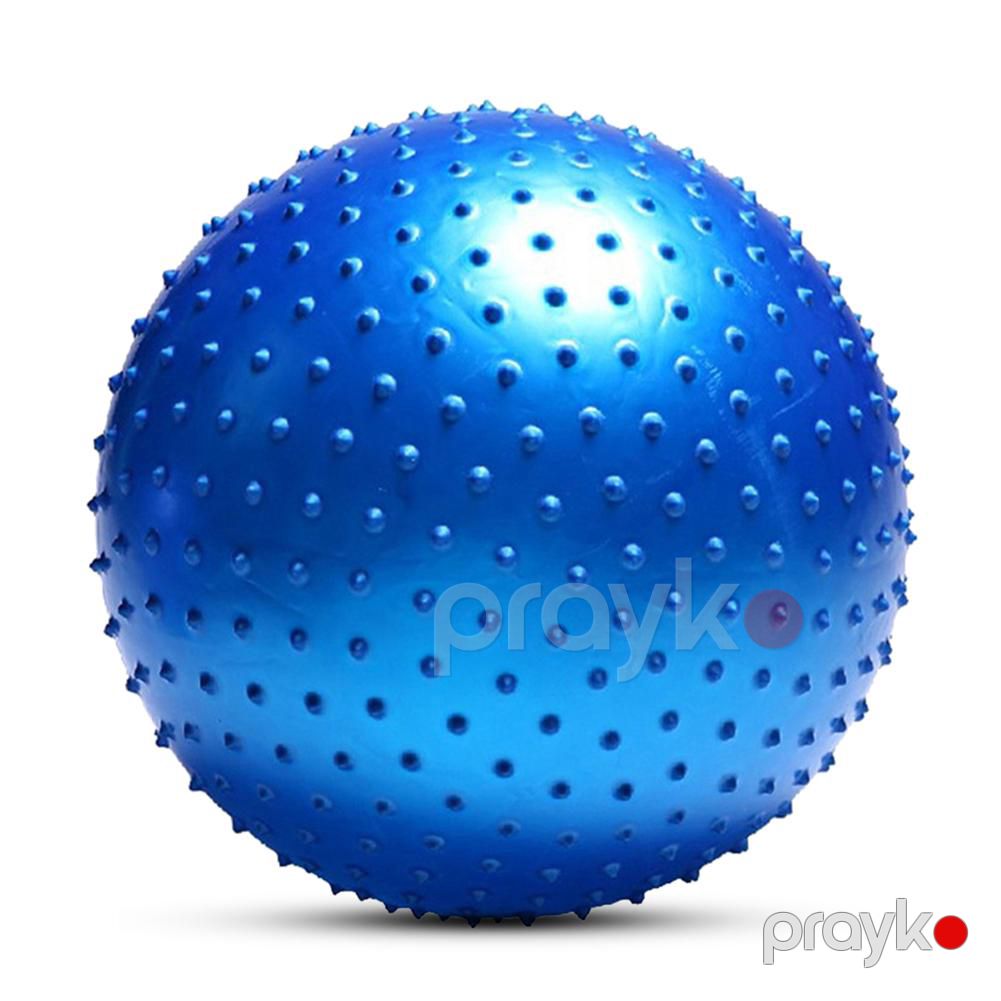 Masaj Funksiyalı Tikanlı Yoga Pilates Aerobik Gimnastika Topu 75 sm 150Kq Daşıma Qabilliyətinə Malik Yoga Plates Topu — Fitness və yoqa, Bakı (2)