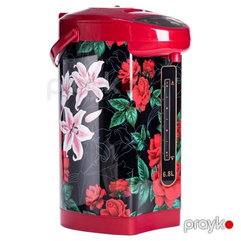 Sokany SK-09053 - Termopot, Paslanmayan Polad, Sürətli Qaynatma, 6.8 litr Tutum, 1600W Güc — Bakı