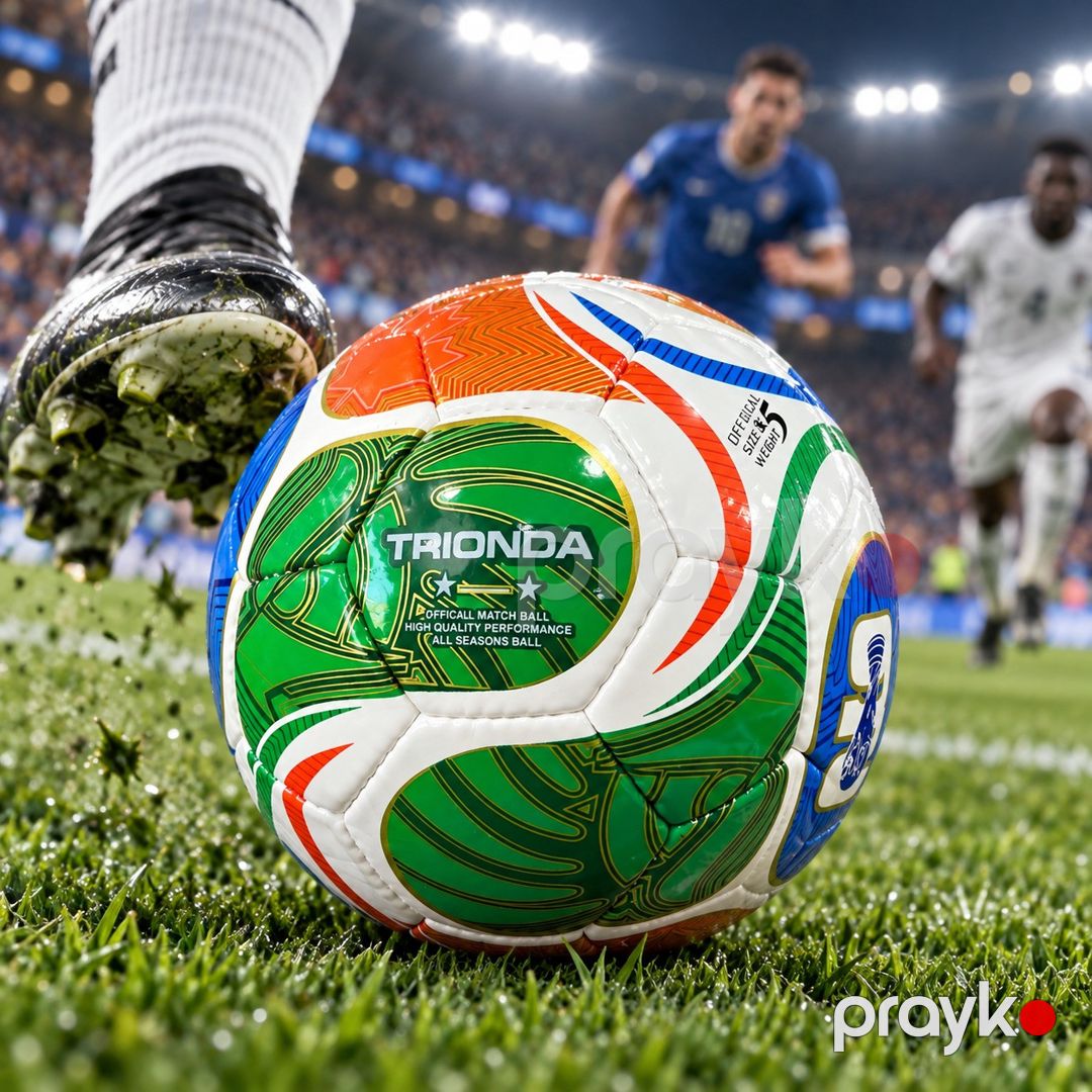 Futbol topu, Ölçü 5, Rəngbərəng — Mallar, Bakı (2)