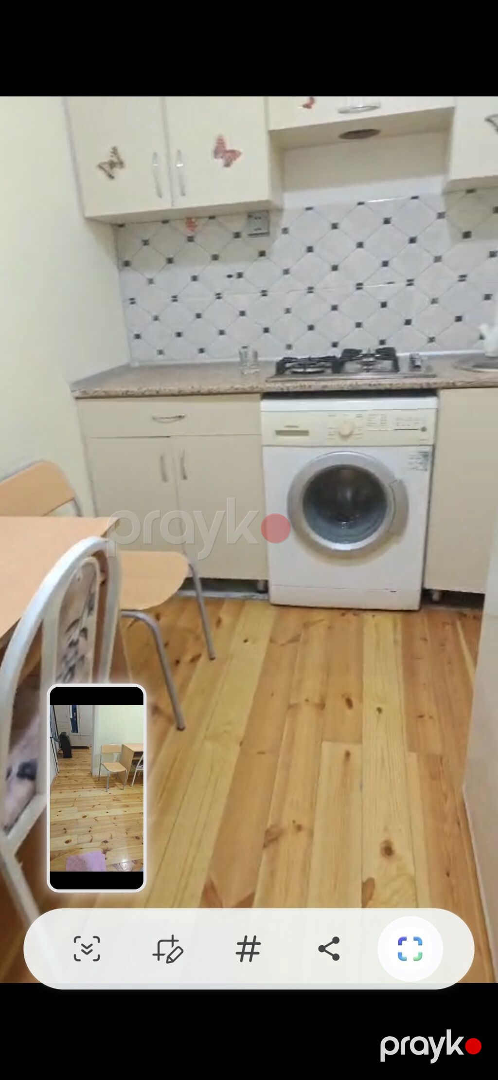 Kirayə verilir: 1 otaqlı, mebellı və texnikalı mənzil Ümumi təsvir — Mənzil, Digah (4)
