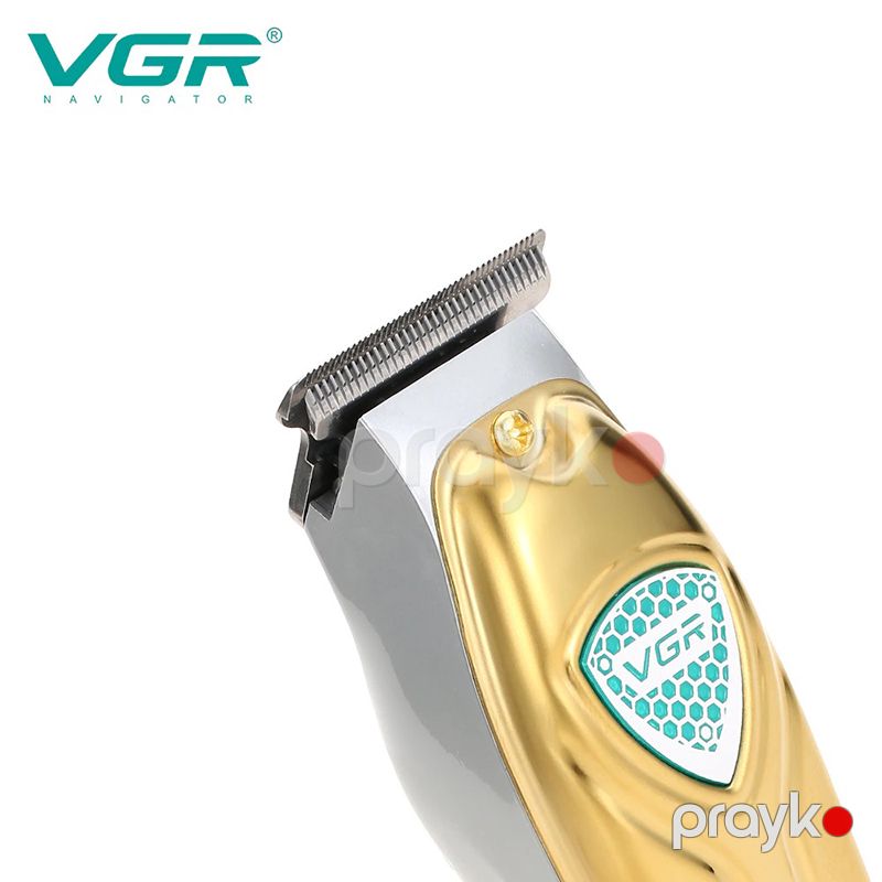 VGR Elektrikli Saç Qayçısı USB Təkrar Doldurula Bilən Elektrikli Trimmer 0 Kəsici Başlıq Bərbər Saç Kəsmə Makası — Usturalar, trimmerler və epilyatorlar, Bakı (4)