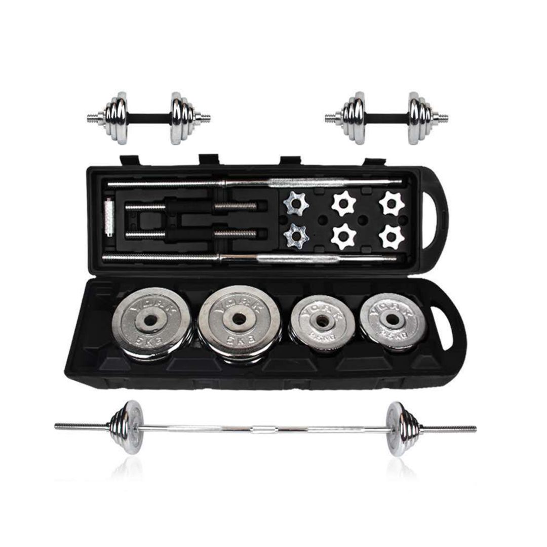 50 KQ Tənzimlənən Xrom Ştanq Qantel Dəsti — Fitness və simulyatorlar, Bakı (5)