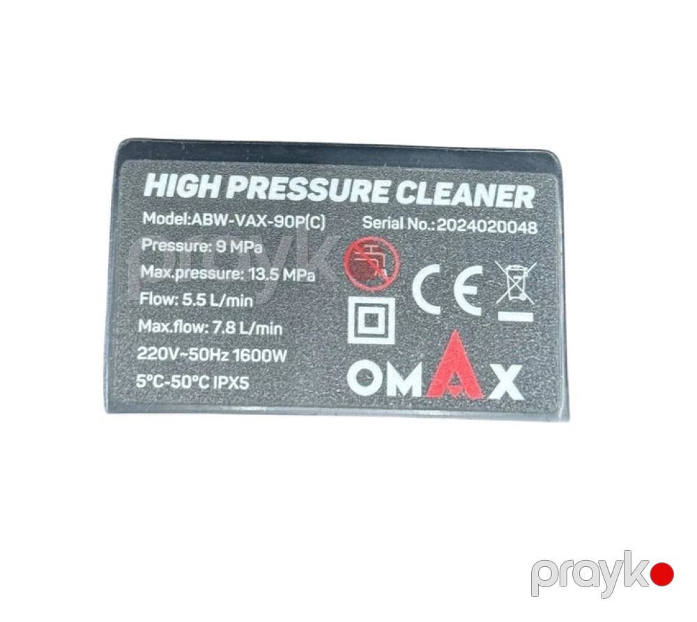 Yüksək təzyiqli yuyucu Omax ABW-VAX-90PC — Mallar, Bakı (2)