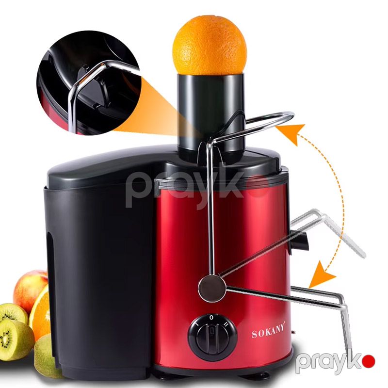 Sokany SK-4001 Elektrikli Şirəçəkən Maşın Yüksək Keyfiyyətli Şirəçəkən 800W — Digər mətbəx texnikası, Bakı (3)