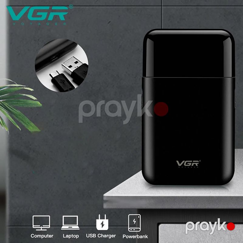 VGR Elektrikli Peşəkar Təraş Maşını Ülgüc Portativ Mini Təraş Maşını Trimmer — Usturalar, trimmerler və epilyatorlar, Bakı (6)