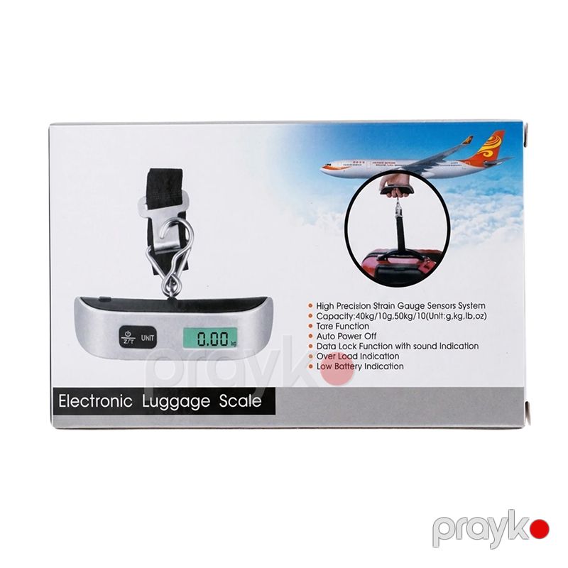 Rəqəmsal Baqaj Çəki Tərəzisi Səyahət üçün portativ işıqlı LED çəki tərəzisi 50KG/110LB Baqaj Tərəzisi — Ev texnikası, Bakı (3)
