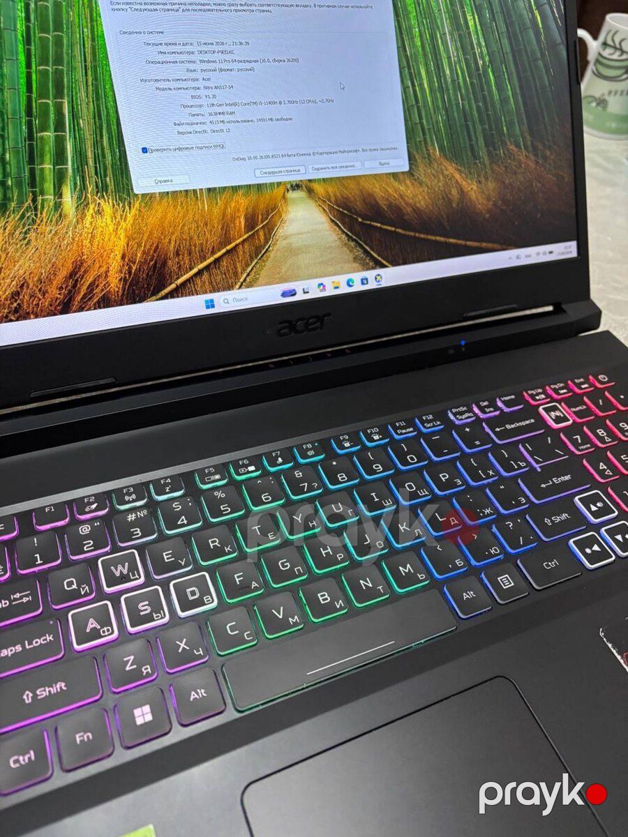 Acer Nitro Gaming RTX 3070 — Noutbuklar, Bakı (5)