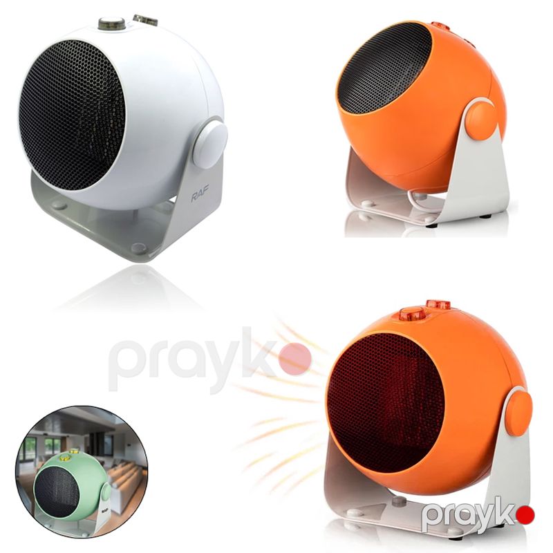 3 Rejimli Qızdırıcı Ventilyator RAF R.1186. 90 Dərəcə Dönəbilən Termostatlı Fan Qızdırıcı 1800W Keramik Dəyirmi Qızdırıcı — Isıtıcılar və isı ventilatorları, Bakı (6)