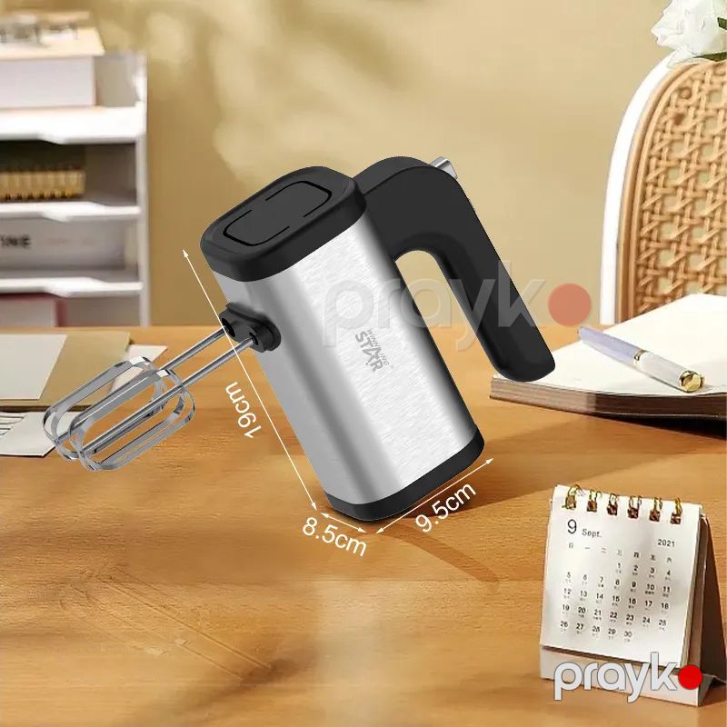 Wınnıng Star ST-5536 Yüksək Keyfiyyətli 5 Sürətli Yumurta Xəmir Çırpıcı Elektrikli Əl Mikseri — Blenderlər, xırdalayanlar və mikserlər, Bakı (4)