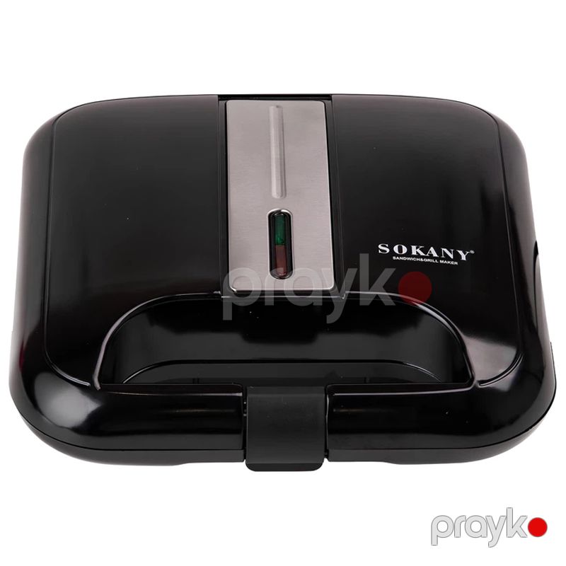 Sokany SK-08068 - Yapışmayan Örtüklü 12 Qoz Şirniyyatı Üçün Elektrikli Qoz Şirniyyatı Maşını, 750W, Qara — Toster və vaflyasıcı, Bakı (4)