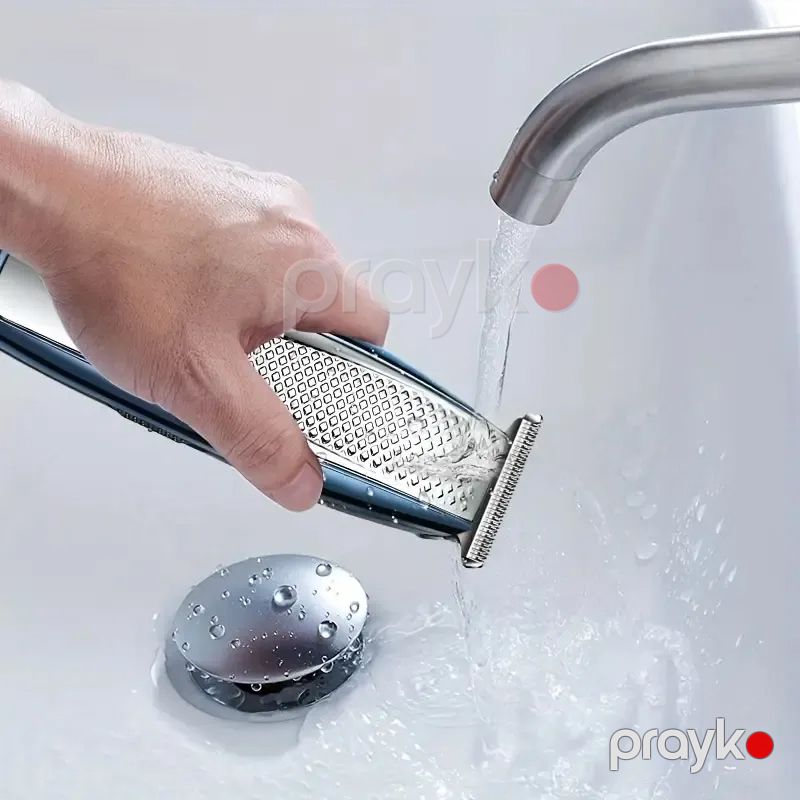 Geemy GM-6736 Trimmer USB Şarj Edilebilir LCD Dijital Ekranlı Profesyonel Kişi Saç Kəsici Saç Kesme Makası — Usturalar, trimmerler və epilyatorlar, Bakı (5)
