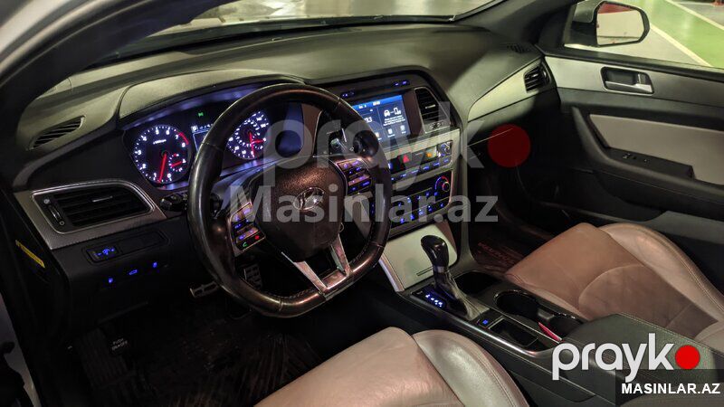 Hyundai Sonata, 2017 il — Minik avtomobili icarəsi, Bakı (3)