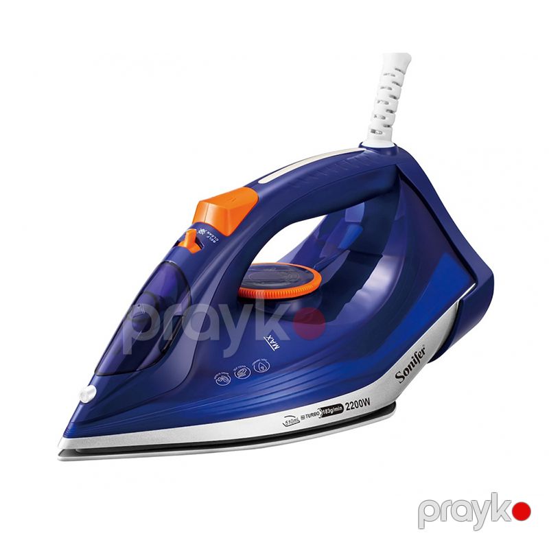Sonifer SF-9097 2200 Watt Gücündə Temperatur Nəzarətli Elektrikli Buxar Ütüsü Professional Masaüstü Ütü — Ev texnikası, Bakı (5)