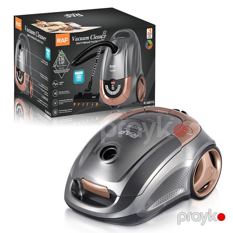 RAF Güclü Sorma 3.5L LED Ekran Quru Torbalı Tozsoran Kanistr yüksək keyfiyyətli elektrikli əl tozsoran R.8681 — Tozsoran, Bakı (4)