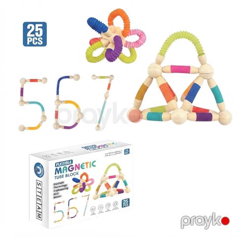 Maqnit konstruktor Steam 362-2, 25 element — Bakı