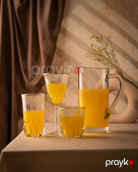 Qrafin dəsti Buta Glass Adagio Jasmin, şüşə, 19 əd — Bakı
