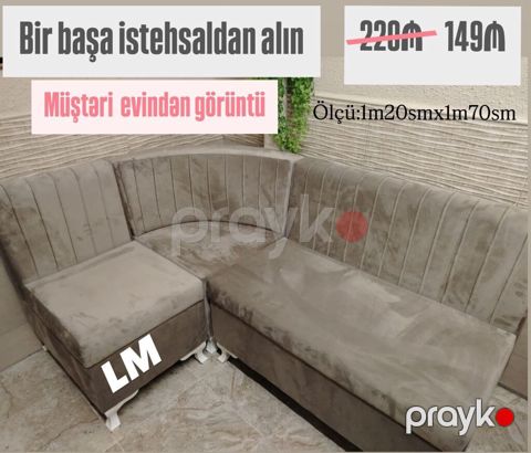 Mətbəx, ofis və salon üçün mini divanlar - Qiymət: 149₼ başlayan — Bakı