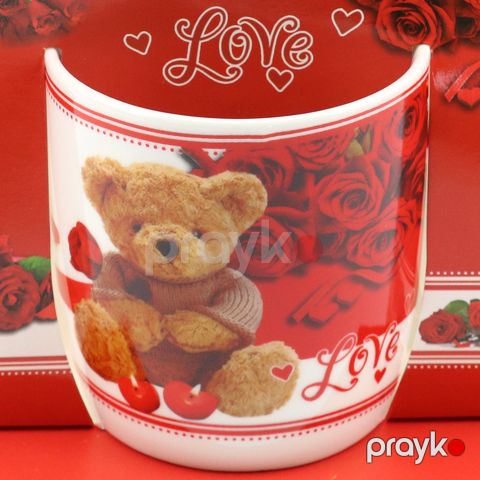 Hədiyyəlik Keramika Coffee Fincanı Xüsusi Hədiyyəlik Paketdə — Bakı