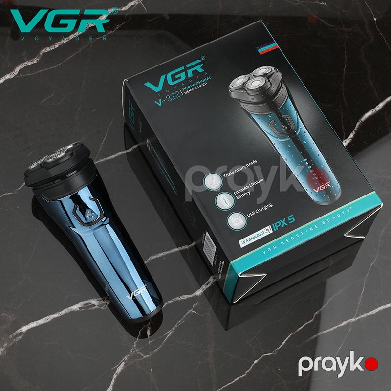 VGR V-322 Yüksək Keyfiyyətli Professional Saqqal Təraş Maşını Trimmer — Usturalar, trimmerler və epilyatorlar, Bakı (7)
