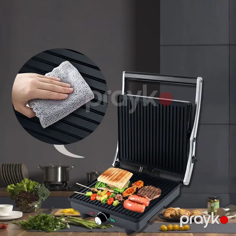Sokany SK-226B Çoxfunksiyalı Elektrikli Toster Sandviç Biftek İzgaralar Hazırlayıcı Toster 2000 W — Toster və vaflyasıcı, Bakı (4)