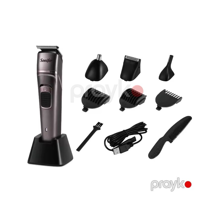 Sonifer SF-9556 Yüksək Keyfiyyətli Elektrikli Üzqırxan Saqqal Saç Trimmeri — Usturalar, trimmerler və epilyatorlar, Bakı (3)