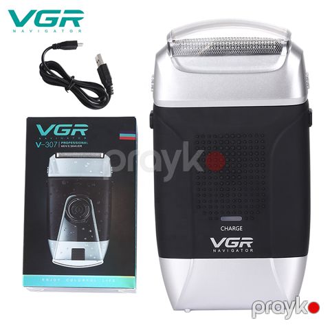 Suya Davamlı VGR-307 Professional Kişi Təraş Maşını Elektrikli Saç Təraş Maşını Elektrikli Üzqırxan Maşın — Bakı
