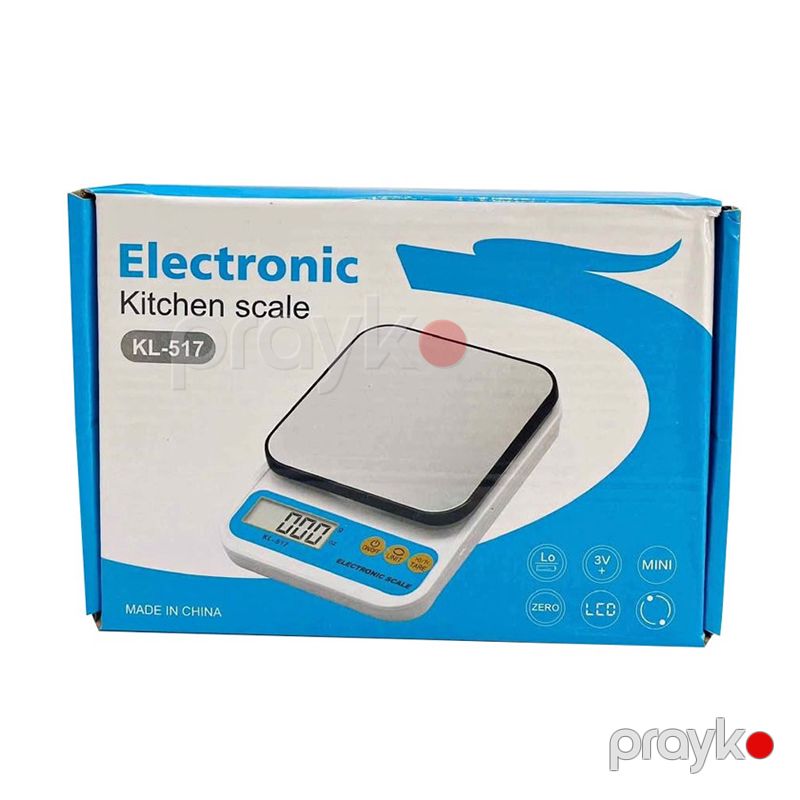 Eelectronic Mini mətbəx tərəzisi kl-517 Ekran işığı ilə Rəqəmsal Mətbəx Tərəzisi 10 kq LCD ekran — Tərəzi, Bakı (5)