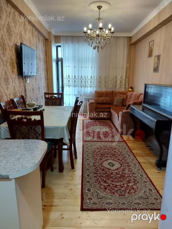 Kirayə 2 otaqlı Bina evi menzil (Yeni tikili), 60 m², Nərimanov rayonu — Mənzil, Bakı (3)