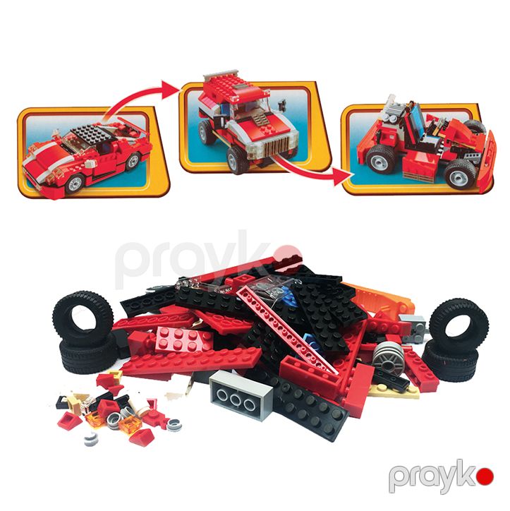 Lego Avtomobil Oyunu 3110 23 Fərqli Avtomobil Hazırlaya Bilərsiniz Yarış Avtomobili Yük Maşını Blok Kərpic Oyuncaq — Oyuncaqlar, Bakı (3)