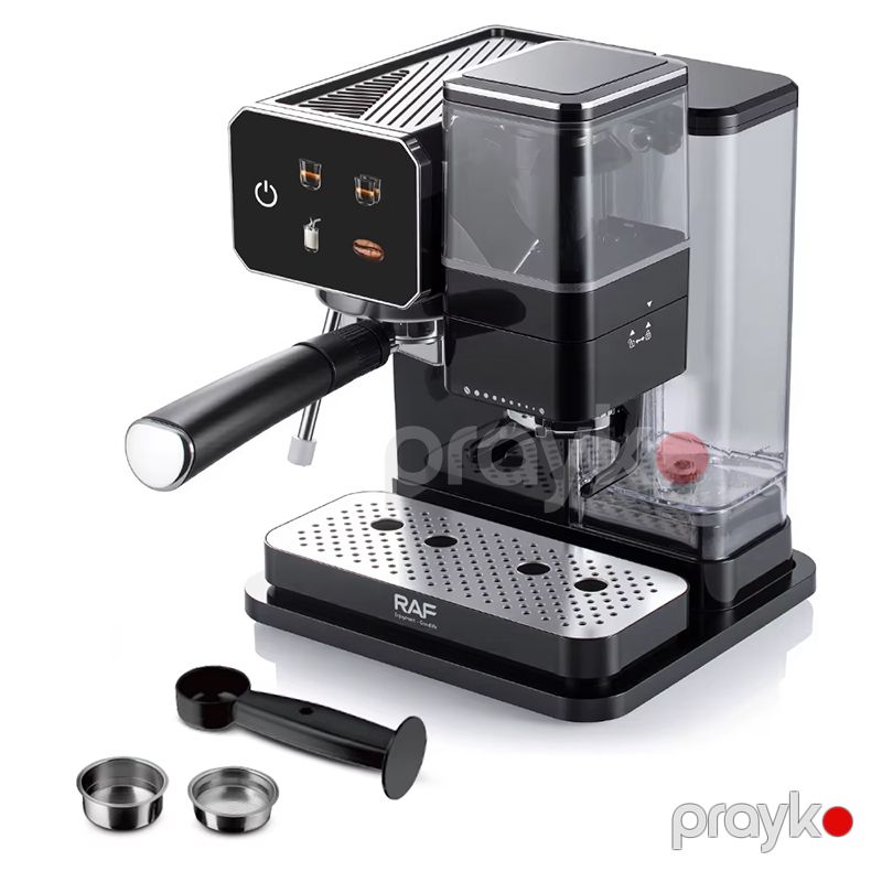 RAF R.0204 Qəhvə Maşını Yeni Dizaynda Üstün Keyfiyyetli Qəhvədəyirmanı Avtomatik Espresso Maşını Ağıllı Qəhvə Hazırlayan — Digər mətbəx texnikası, Bakı (5)