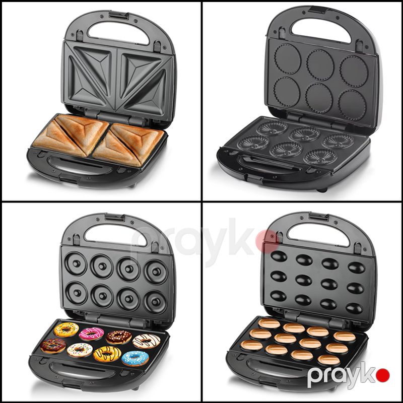 7-si 1 Arada Toster Dəsti R.2691 RAF Toster Seti 750W Sandwich Maker 7 Plitəli Nabor Toster Sendviç Hazırlayıcısı — Toster və vaflyasıcı, Bakı (3)