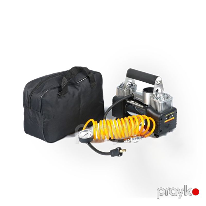 2 Clyinder Air Compressor Elektrikli Hava Nasosu Avtomobil Velosiped, Motosiklet, Top Üçün Elektrikli Nasos — Ehtiyat hissələri və aksesuarlar, Bakı (3)