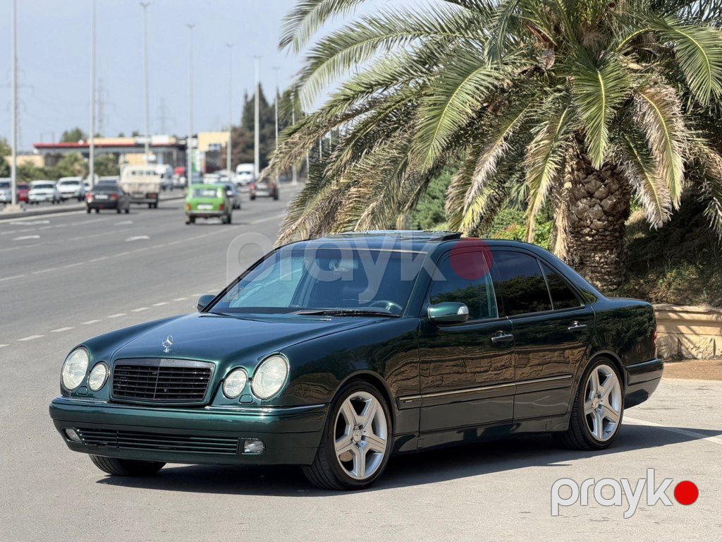 Mercedes E 320, 3.2 L, 1996 il, 123 456 km — Avtomobillər, Gəncə (2)
