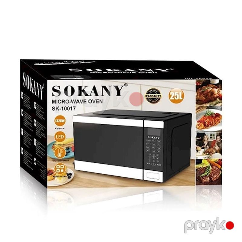 Sokany SK-10017 Çoxfunksiyalı Elektrikli Mikrodalğalı Soba Qızdırıcı 1320W — Mikrodalğalı sobalar, Bakı (2)