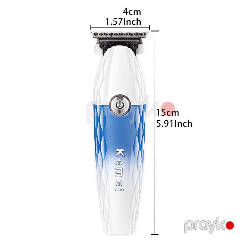 Kemei KM-1690 - Trimmer Adapterli Saç Kəsici 10W Əsas Şarj Vasitəsi ilə Professional Bərbər Saç Kəsici Maşınları — Usturalar, trimmerler və epilyatorlar, Bakı (2)