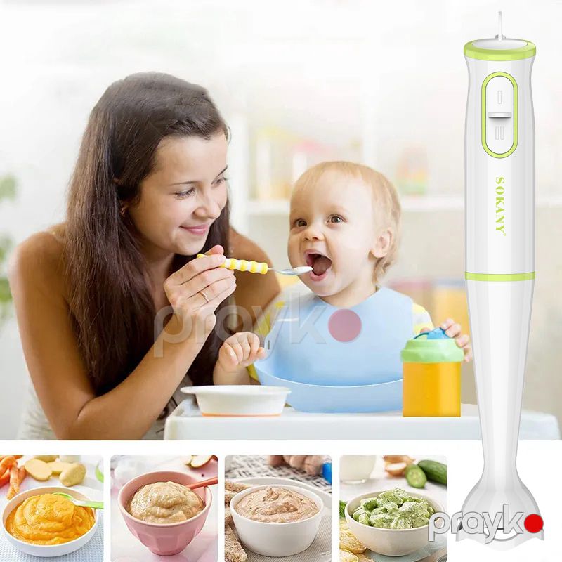 Sokany SK-1723 Çoxfunksiyalı Əl Blenderi 200W — Blenderlər, xırdalayanlar və mikserlər, Bakı (4)