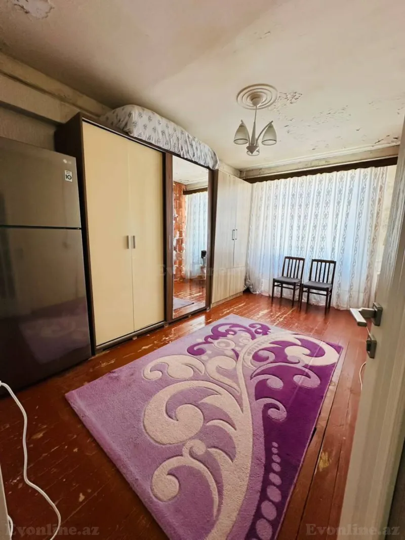 Satılır 2 otaqlı Mənzil Köhnə tikili 40 m² Bakı, Xətai r., Həzi Aslanov m., Əhmədli — Mənzil, Bakı (2)