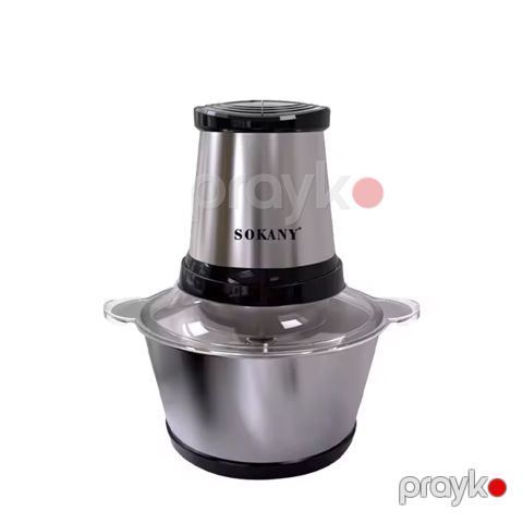 Sokany SK-7002 Çoxfunksiyalı Elektrikli Doğrayıcı Tərəvəz Ət Doğrayıcı İki Sürətli Doğrayıcı 300W — Bakı