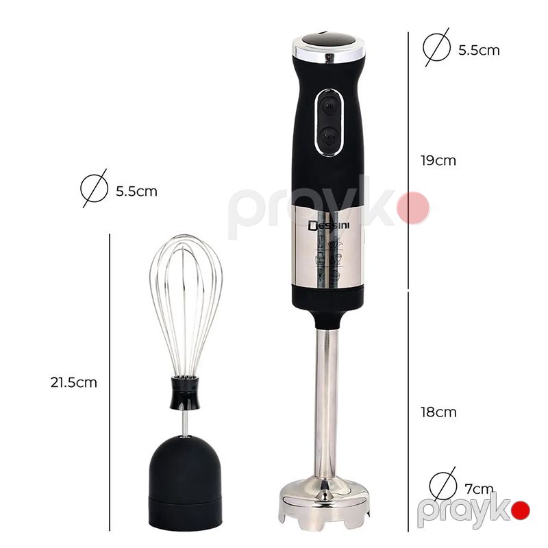 Dessini DS-5822 Yüksək Keyfiyyətli Blender Dəsti 900W Gücündə — Blenderlər, xırdalayanlar və mikserlər, Bakı (7)