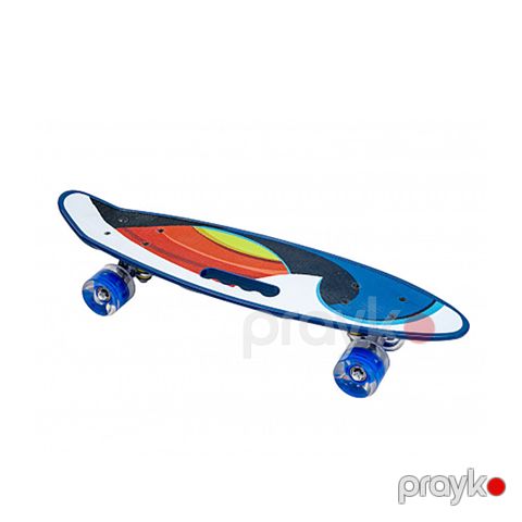 Penny Board (Mini Skeytbord) – Rəngarəng Dizaynlı, İşıqlı Təkərli — Bakı