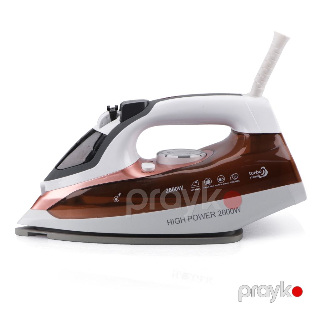 Keyfiyyətli Raf Buxarlı Ütü 2600W Funksional Keramik Altlıq R.1243 Su Tutumu 350 ml — Ev texnikası, Bakı (3)