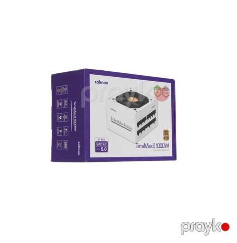 Qida bloku "Zalman Teramax II 1000W 80+ Gold White" — Bakı