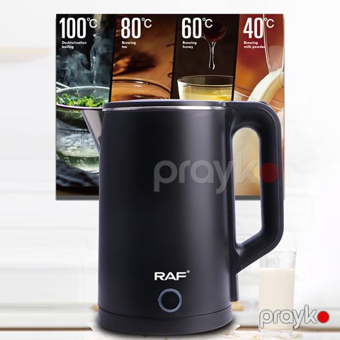Yeni RAF Elektrikli Çaydan 2.3 L Tutuma Sahib Qəhvə Çaydanı 1850 Vt Gücə Sahib Böyük Tutumlu Tefal R. 7856 — Bakı