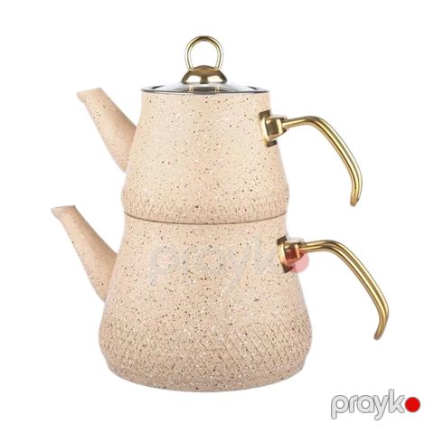 Çaydan Çaynik Dəsti Qranit Çaydan Tutumu 2.2 L Çaynik Tutumu 1.2 L — Bakı