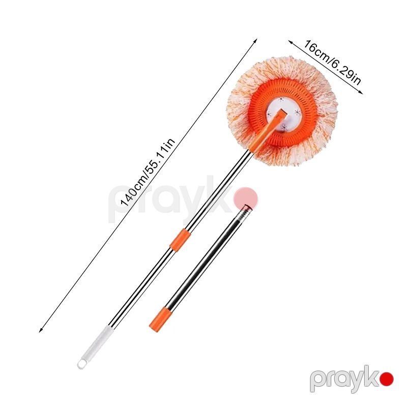 360 Dərəcə Fırlanan Paspas Döşəmə Təmizləyici Mikrofiber Mop Döşəmə Təmizləmə Fırçası Mop — Mallar, Bakı (4)