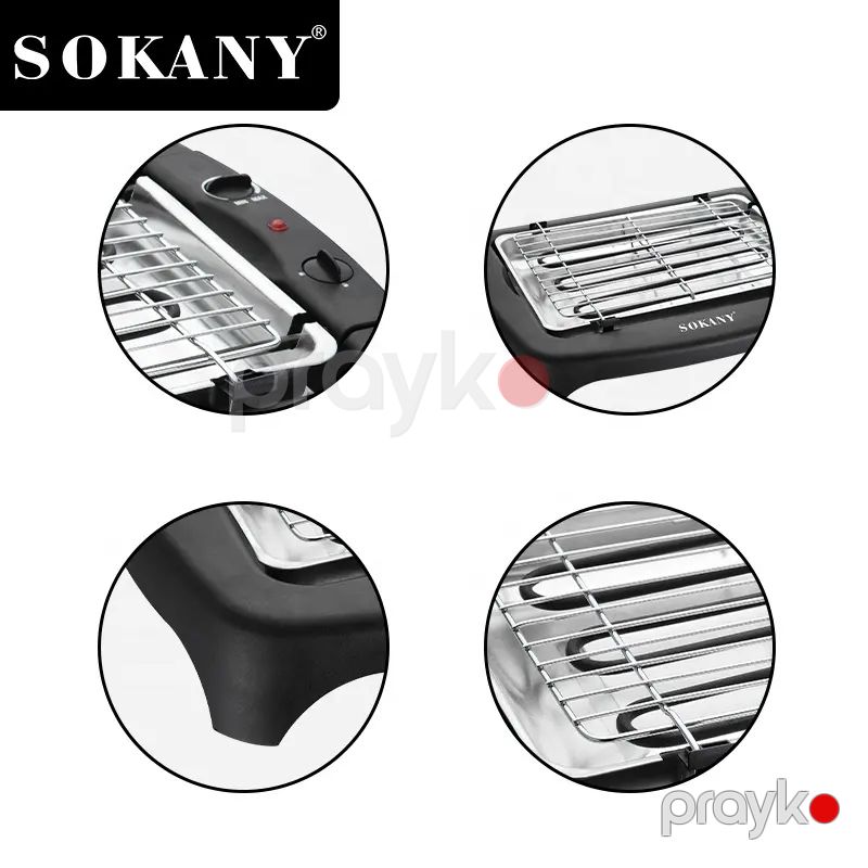 Sokany SK-3573 Çoxfunksiyalı Elektrikli Soba 2200W Gücündə — Ev texnikası, Bakı (4)
