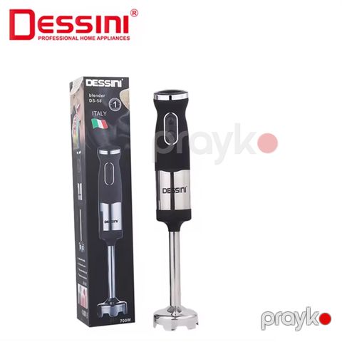 Dessını DS-58 Çoxfunksiyalı Paslanmayan Polad Yüksək Güclü Əl Blenderi 700W — Bakı