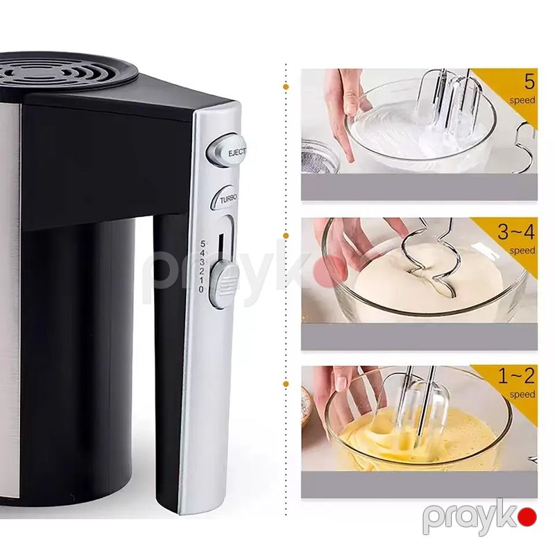Sonifer SF-7002 Çoxfunksiyalı Standlı Mikser Əl Mətbəx Mikseri 300 W — Blenderlər, xırdalayanlar və mikserlər, Bakı (2)