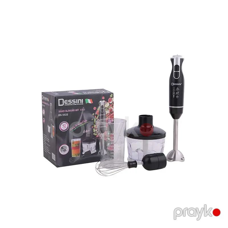 Dessını DS-5522 Çoxfunksiyalı 4-ü 1-də Yumurta Çırpıcı Əl Blenderi Portativ Elektrikli Blender — Blenderlər, xırdalayanlar və mikserlər, Bakı (4)